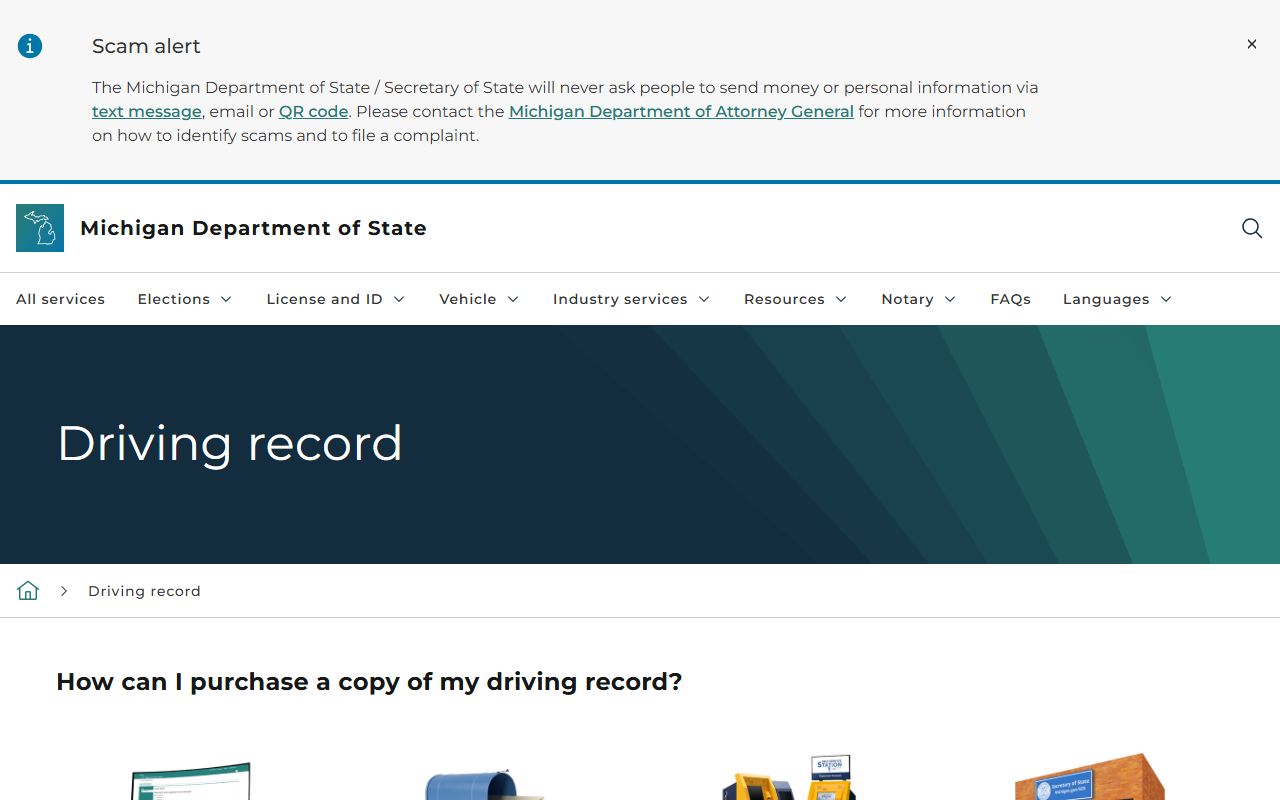 Berrien County traffic court records compared with the Michigan state driver record
